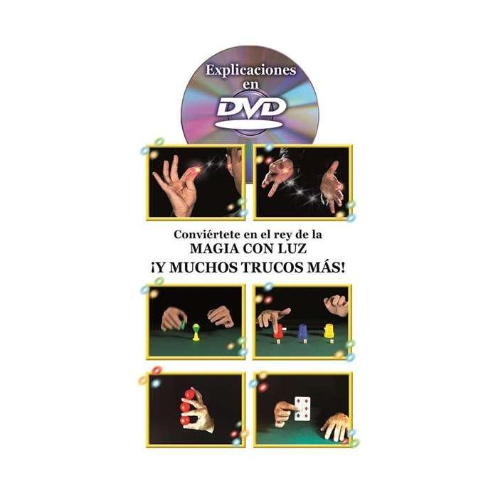 Juego magia borras con luz y 150 trucos 6 Juego magia borras con luz y 150 trucos 6