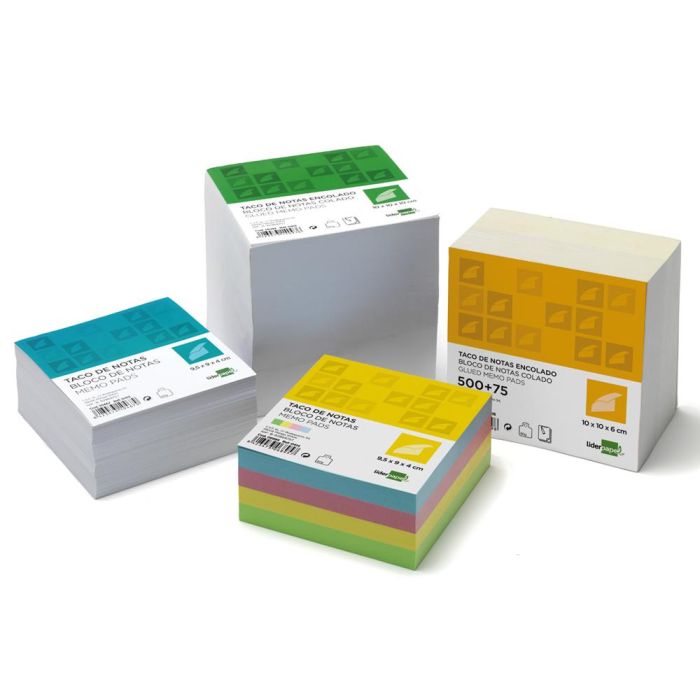 Recambio Liderpapel Multitaco Colores 95x90x40 mm 80 gr 1