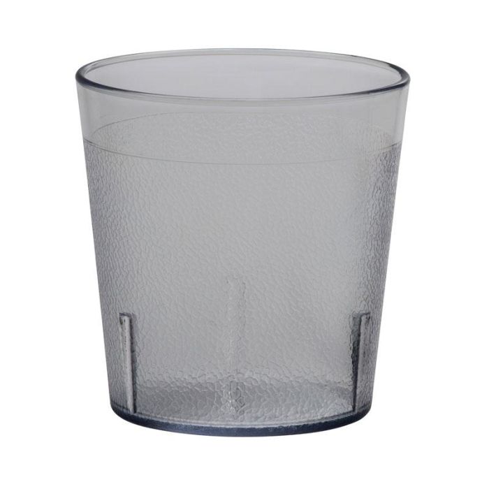 CAMBRO - 900P-152 - Vaso Colorware 287 ml - 8,1 x 8,1 x 8,25 cm - Plástico SAN - Transparente - Venta 1 unidad.