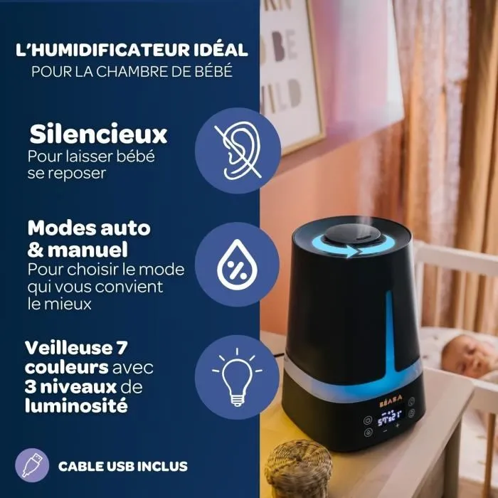 Beaba Humidificador 920416 Azul Noche EU 3