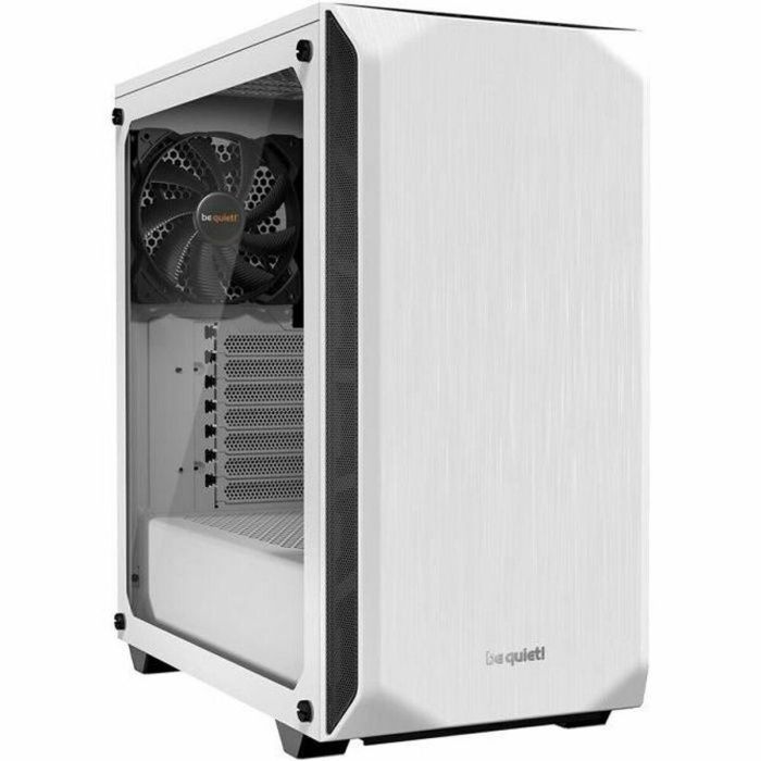 be quiet! BGW35 Carcasa PC Midi Tower con Ventana de Vidrio Templado y Filtro Antipolvo Blanco, ATX, Micro-ATX, Mini-ITX