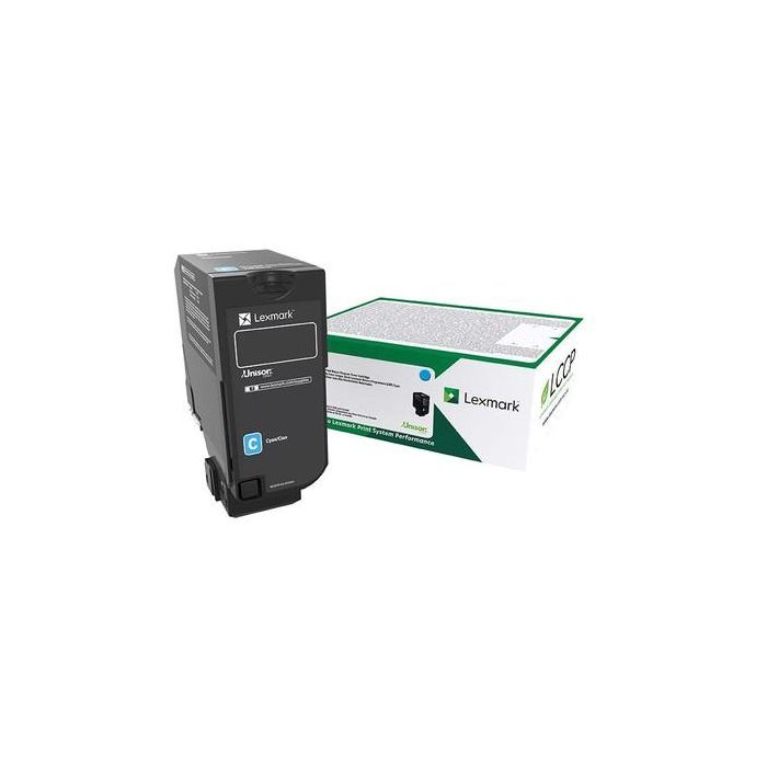 Lexmark Toner Cian para CS/X827 - Alto Rendimiento (15.000 Páginas)