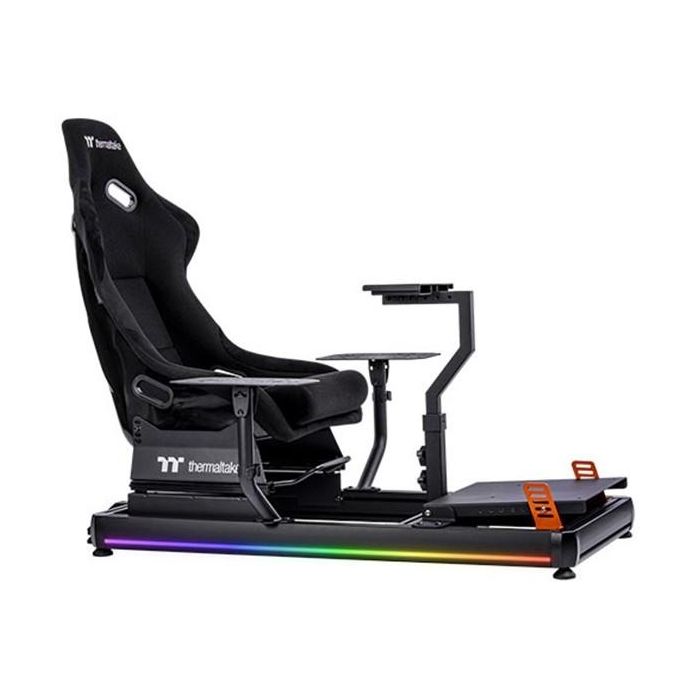 Thermaltake GSC-F50-CPASBB-01 Cabina de Vuelo GF500 Flight Simulator Cockpit Negro Aluminio hasta 120 kg 0 Thermaltake GSC-F50-CPASBB-01 Cabina de Vuelo GF500 Flight Simulator Cockpit Negro Aluminio hasta 120 kg 0