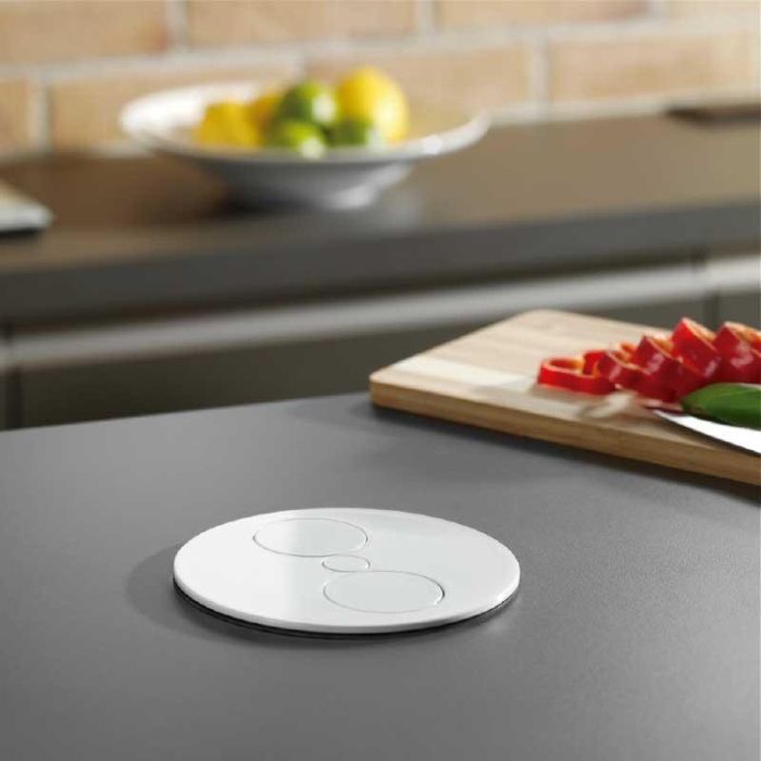 Bachmann TWIST Módulo Embutir 2 Tomas Blanco Mate 1 Bachmann TWIST Módulo Embutir 2 Tomas Blanco Mate 1