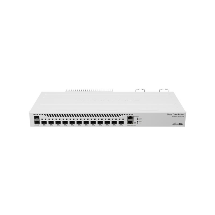 MikroTik CCR2004-1G-12S+2XS Router Inalámbrico con 12 Puertos SFP+ Gigabit Ethernet Blanco