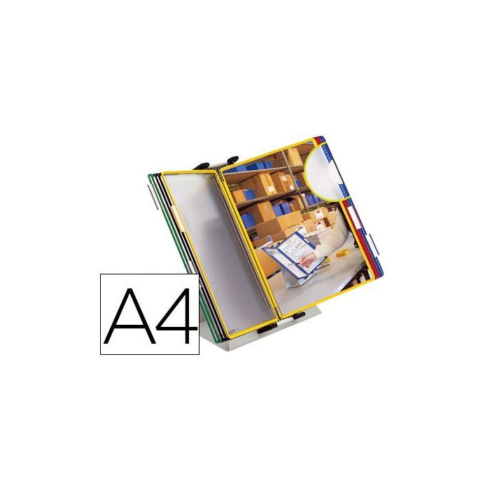 Portacatalogo Sobremesa Pvc Tarifold Con 10 Fundas Din A4 Colores Surtidos Portacatalogo Sobremesa Pvc Tarifold Con 10 Fundas Din A4 Colores Surtidos