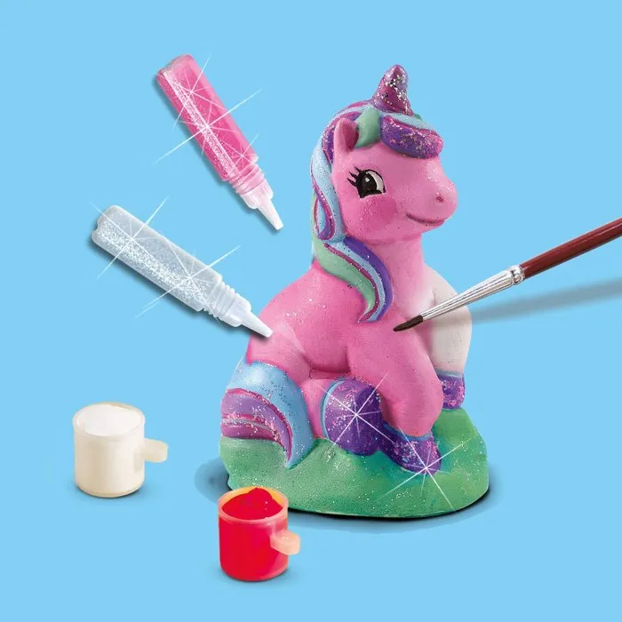 Ses Creative Moldura y Pintura Unicornio Fácil de Rellenar con Yeso y Agua 3