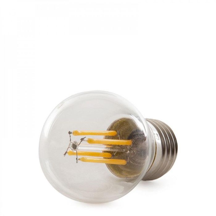 Bombilla LED E27 4W 288Lm 2000ºK Filamento G45 40.000H [HO-LF-G45-E27-4W-WW] 1