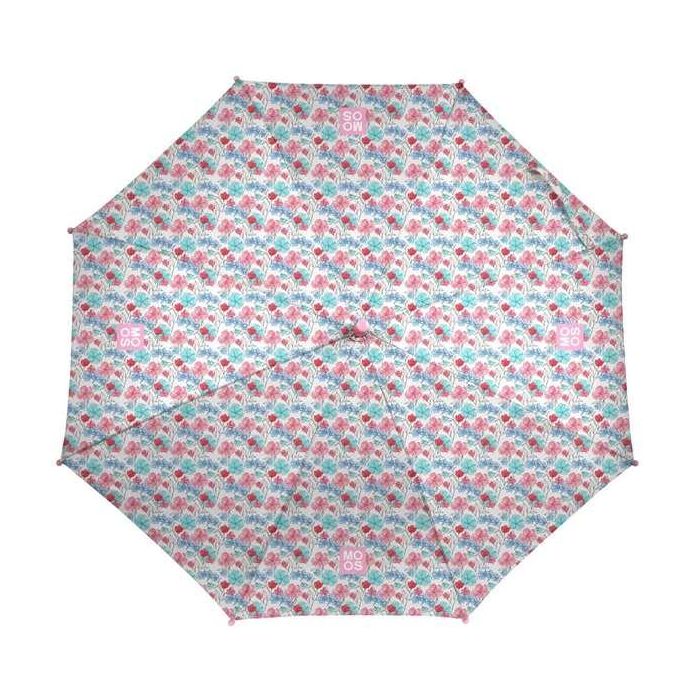 Paraguas Moos Flores Multicolor Ø 86 cm 4 Paraguas Moos Flores Multicolor Ø 86 cm 4