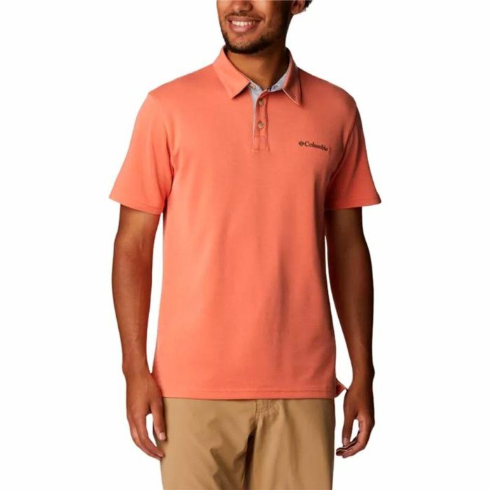 Polo de Manga Corta Hombre Columbia Nelson Point™ Coral 4XL 0 Polo de Manga Corta Hombre Columbia Nelson Point™ Coral 4XL 0