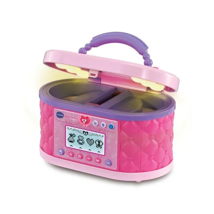 Vtech 3417765818059 Kidisecrets Mi Estuche de Belleza Mágico Rosa - Idioma francés 1