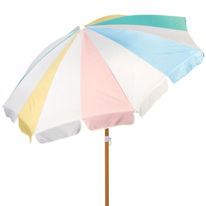 Sombrilla de playa Aktive Ø 200 cm 20 x 185 x 20 cm (6 Unidades) 6 Sombrilla de playa Aktive Ø 200 cm 20 x 185 x 20 cm (6 Unidades) 6