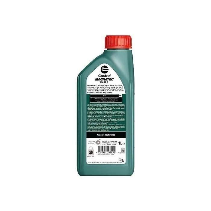 Aceite de motor - CASTROL - Magnatec 5W-20 E - 1L 2 Aceite de motor - CASTROL - Magnatec 5W-20 E - 1L 2