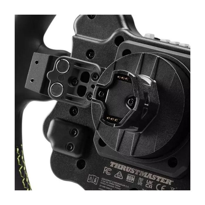 Thrustmaster Evo Racing 32R Leather Negro/Amarillo - Volante Gaming para PC, PS4, PS5, Xbox, Xbox One - Ref. 4060318 7