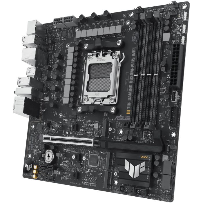 Asus TUF GAMING B850M-PLUS WiFi 90MB1IY0-M0EAY0 Placa Base Micro ATX Socket AM5 DDR5 PCIe 5.0 para AMD Ryzen 6
