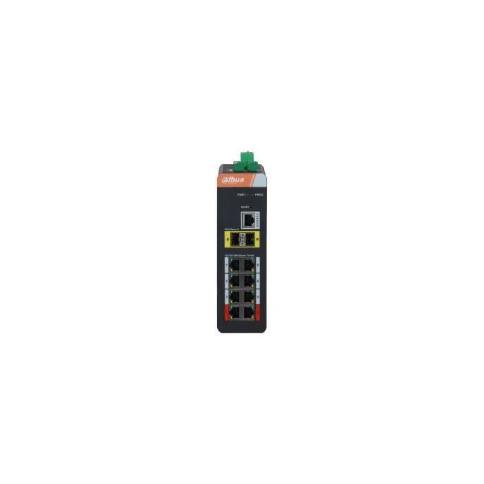 (Dh-Is4210-8Gt-120) Dahua Switch Industrial L2 Gestionable Poe 2.0 Watchdog 8 Puertos + 2 Gigabit Sfp 2 (Dh-Is4210-8Gt-120) Dahua Switch Industrial L2 Gestionable Poe 2.0 Watchdog 8 Puertos + 2 Gigabit Sfp 2