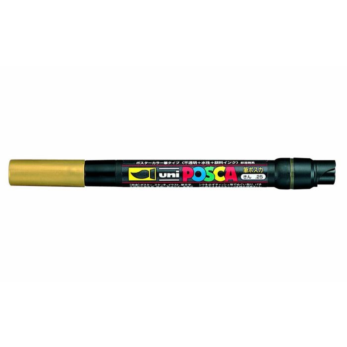 Rotuladores POSCA PCF-350 Dorado (5 Unidades) 2