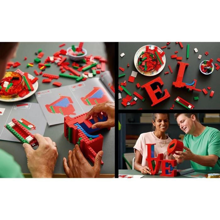 LEGO 31214 Art LOVE Set de Construcción para Adultos - Decoración y Regalo para Parejas 7 LEGO 31214 Art LOVE Set de Construcción para Adultos - Decoración y Regalo para Parejas 7