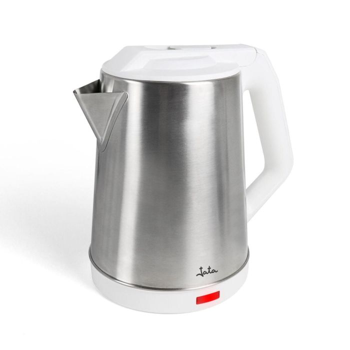 Hervidor JATA Blanco Acero Inoxidable 1500 W 4 Hervidor JATA Blanco Acero Inoxidable 1500 W 4