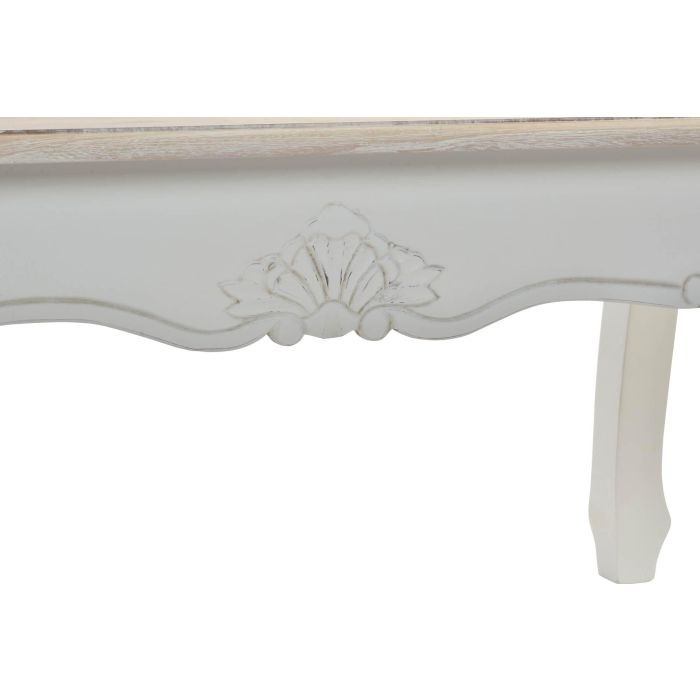 DKD Home Decor Mesita Auxiliar Tradicional Colección Versalles3 Madera Abeto Blanco Natural 120x60x50 cm 2 DKD Home Decor Mesita Auxiliar Tradicional Colección Versalles3 Madera Abeto Blanco Natural 120x60x50 cm 2