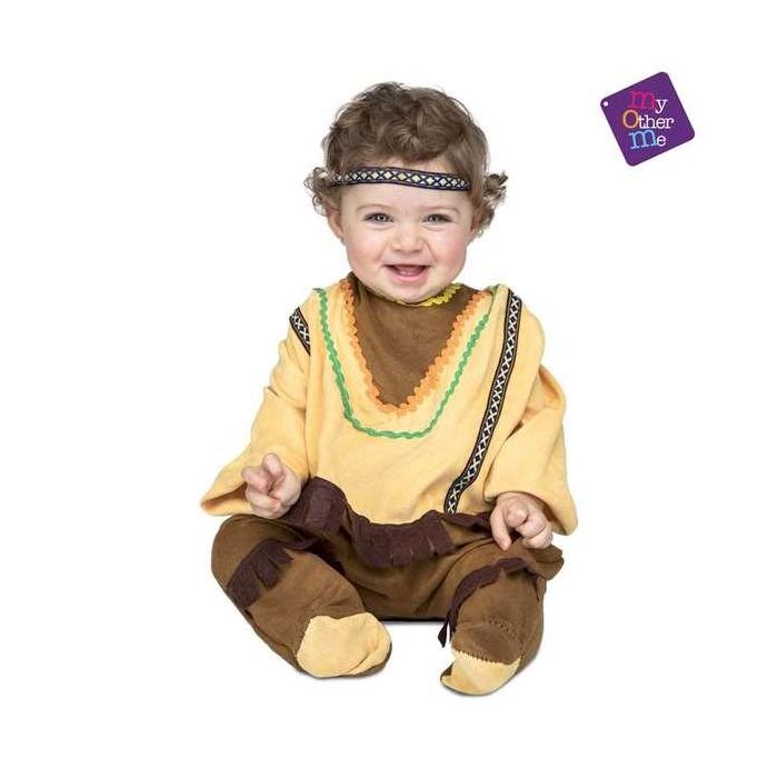 Disfraz bebé indio talla 0-6 meses 1 Disfraz bebé indio talla 0-6 meses 1