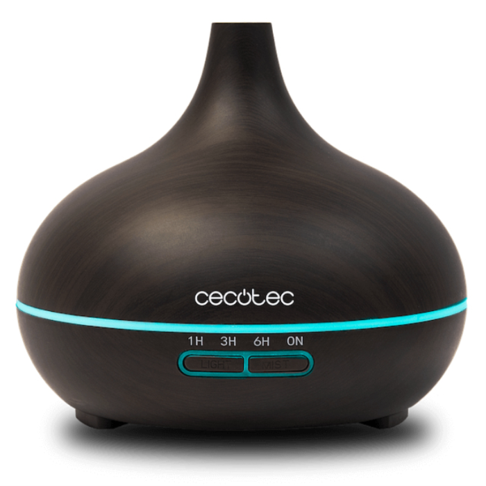 Cecotec Pure Aroma 300 humidificador Ultrasónica 0,3 L Negro, Madera 10 W Cecotec Pure Aroma 300 humidificador Ultrasónica 0,3 L Negro, Madera 10 W