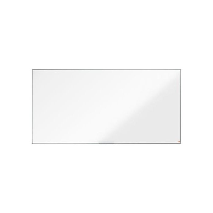 Pizarra Blanca Melamina Nobo Essence Marco Aluminio 240X120 Cm