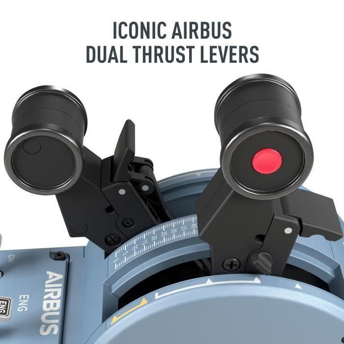 Thrustmaster TCA Quadrant Airbus Edition Negro, Azul Simulador de Vuelo PC 2