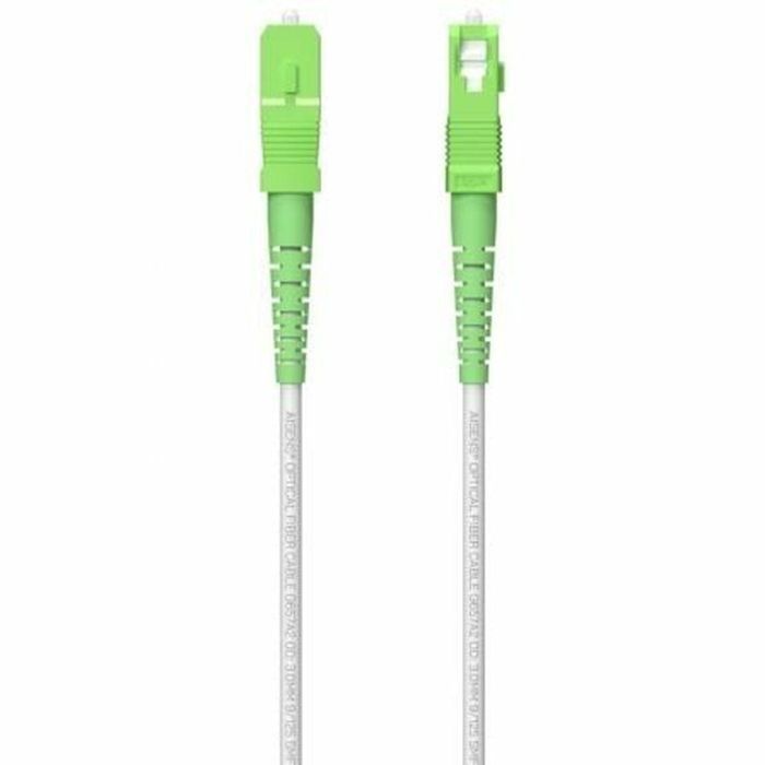 AISENS A152-0621 Cable Fibra Óptica Monomodo OS2 9/125µm SC/APC-SC/APC 250m Blanco LSZH CPR Dca