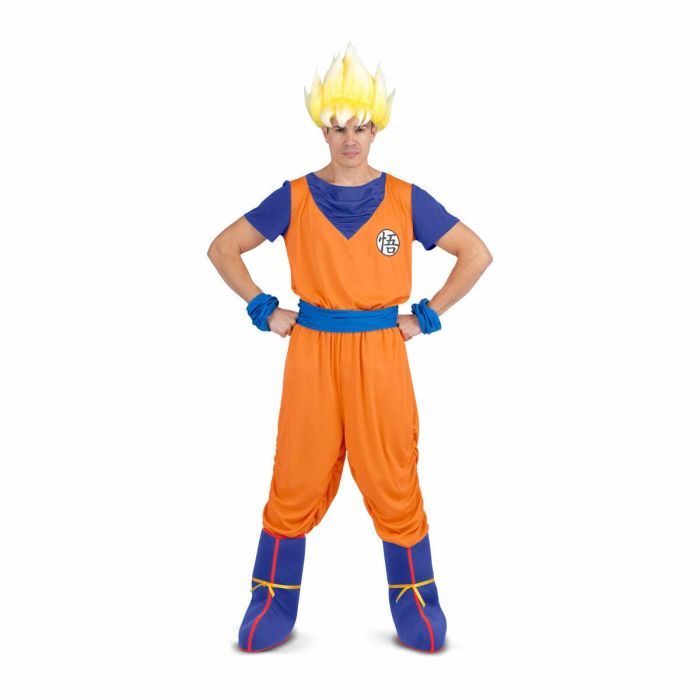 Disfraz para Adultos My Other Me Goku Dragon Ball 5 Piezas 0 Disfraz para Adultos My Other Me Goku Dragon Ball 5 Piezas 0