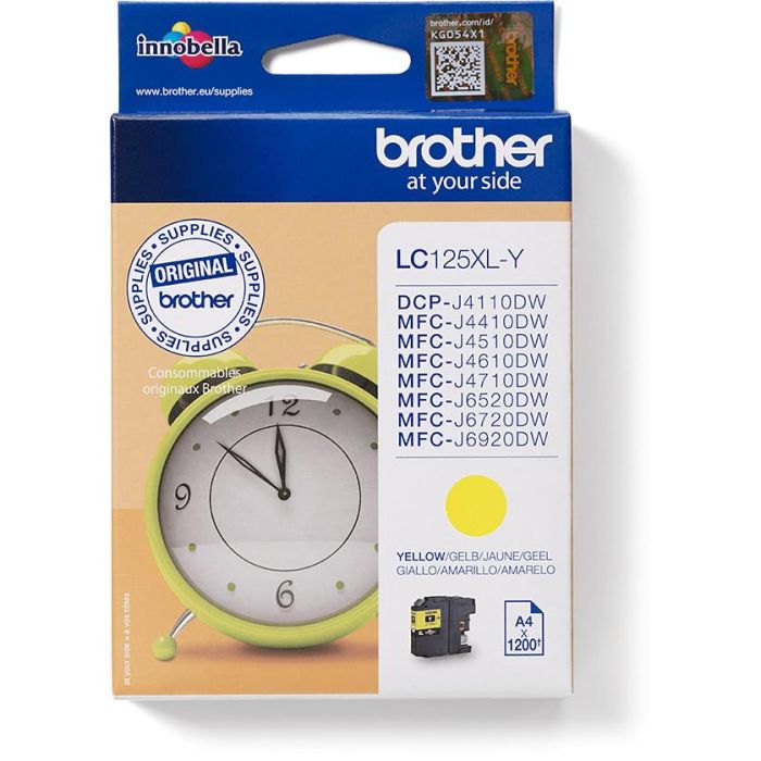 Brother MFC-J4410DW-J4510DW Tinta Amarillo Blister 1.200 Páginas 0 Brother MFC-J4410DW-J4510DW Tinta Amarillo Blister 1.200 Páginas 0