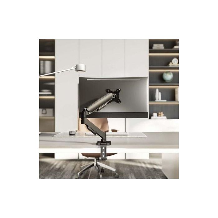 AISENS DT32TSR-355 Soporte Monitor Escritorio 17"-32" VESA 75x75/100x100mm, 9kg, Giratorio, Inclinable, Altura Ajustable Negro 3 AISENS DT32TSR-355 Soporte Monitor Escritorio 17"-32" VESA 75x75/100x100mm, 9kg, Giratorio, Inclinable, Altura Ajustable Negro 3