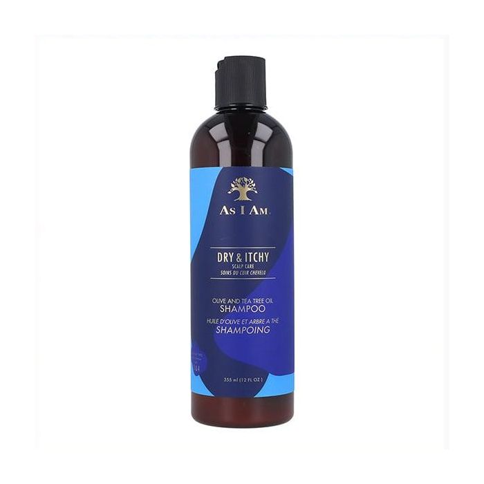 As I Am Champú con Aceite de Árbol de Té para Cuero Cabelludo Seco y con Picazón 355ml As I Am Champú con Aceite de Árbol de Té para Cuero Cabelludo Seco y con Picazón 355ml