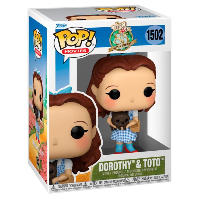 Funko Pop El Mago de Oz Dorothy con Toto - Figura de Vinilo de 9cm 1 Funko Pop El Mago de Oz Dorothy con Toto - Figura de Vinilo de 9cm 1