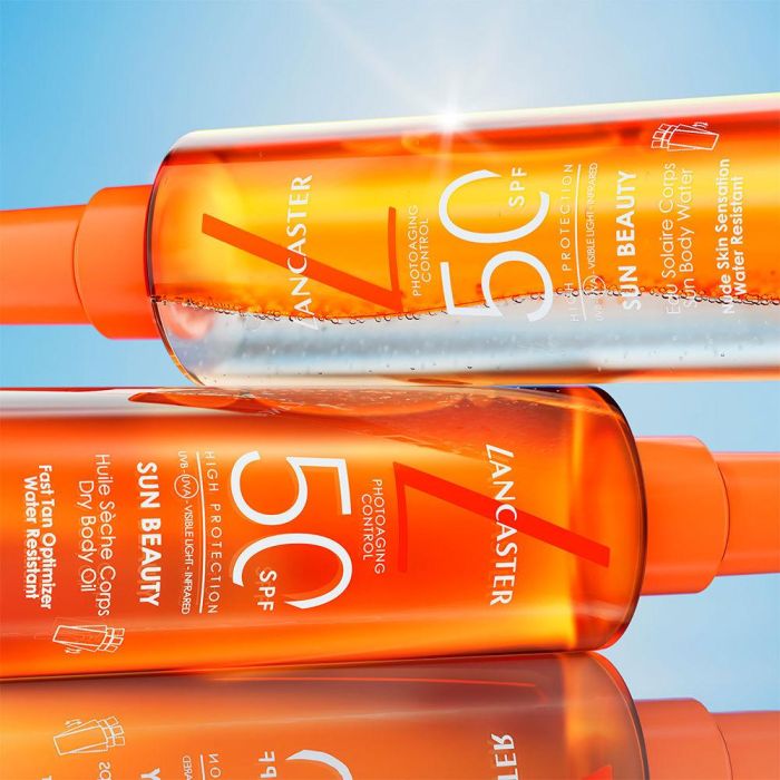 Lancaster SUN BEAUTY Aceite Corporal Seco SPF50 150 ml Protector Solar Corporal Lancaster SUN BEAUTY Aceite Corporal Seco SPF50 150 ml Protector Solar Corporal