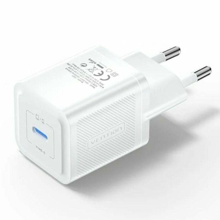Cargador de Pared Vention FEPW0-EU 20 W 0 Cargador de Pared Vention FEPW0-EU 20 W 0