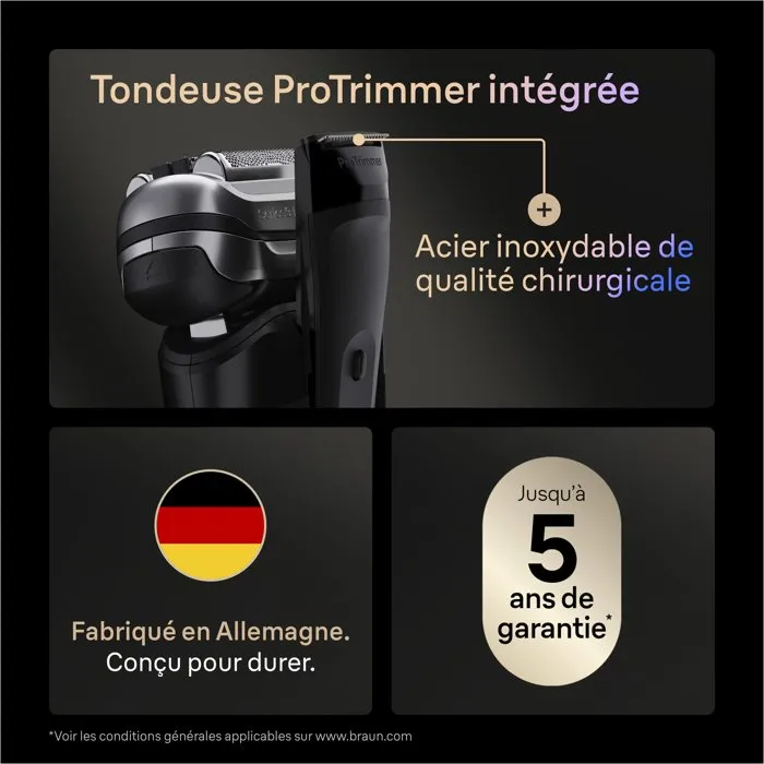 Braun Serie 9 9610s Afeitadora Eléctrica Negra Autonomía 60 min BRA8700216554787 4 Braun Serie 9 9610s Afeitadora Eléctrica Negra Autonomía 60 min BRA8700216554787 4