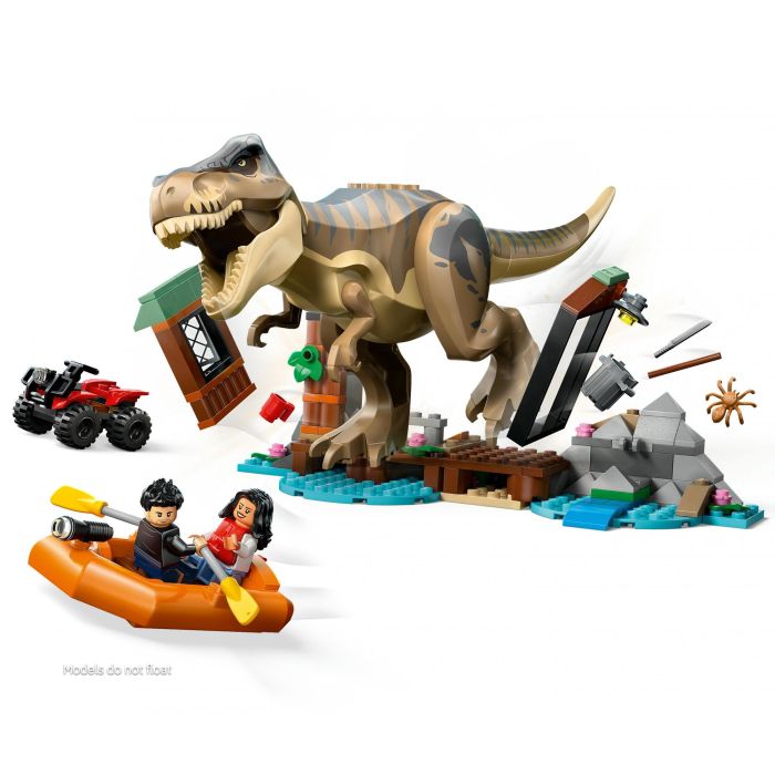 LEGO 76975 Jurassic World Huida del T.Rex por el Río - Juego de Construcción 199 Piezas para Niños +5 Años 4 LEGO 76975 Jurassic World Huida del T.Rex por el Río - Juego de Construcción 199 Piezas para Niños +5 Años 4
