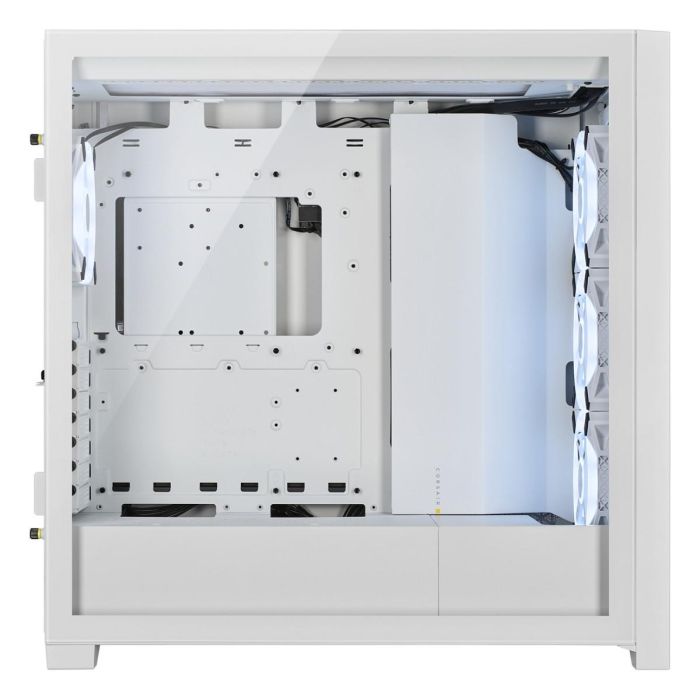 Corsair 5000X RGB QL Edition Caja Gaming Mid-Tower ATX Blanca con Iluminación RGB 1