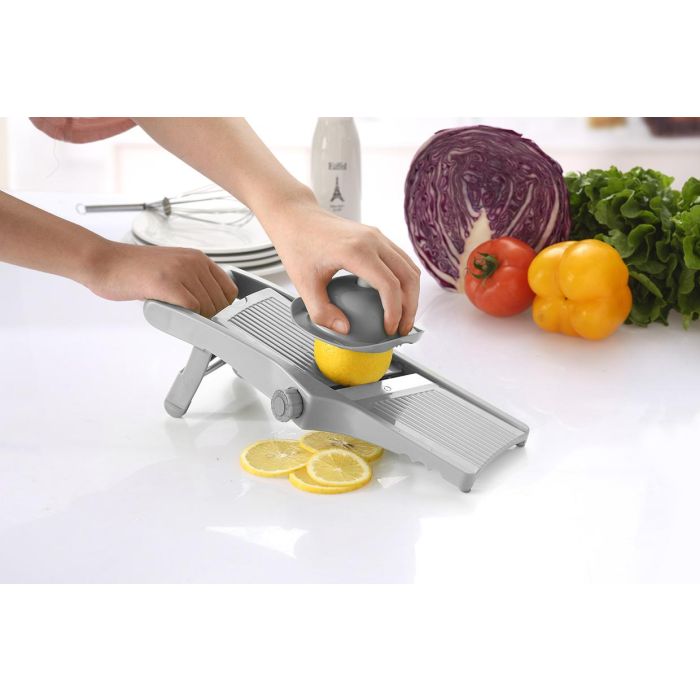 Quttin Mandolina Ajustable 3 Funciones - Cortador de Verduras Manual de 31,5 cm de Largo (6 Unidades) 10 Quttin Mandolina Ajustable 3 Funciones - Cortador de Verduras Manual de 31,5 cm de Largo (6 Unidades) 10