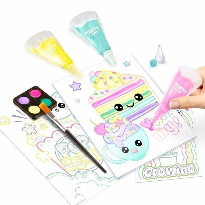 Canal Toys ART 019 - Kit de Pintura Fluffy Paint Art Lab CTART019 para Niños 4