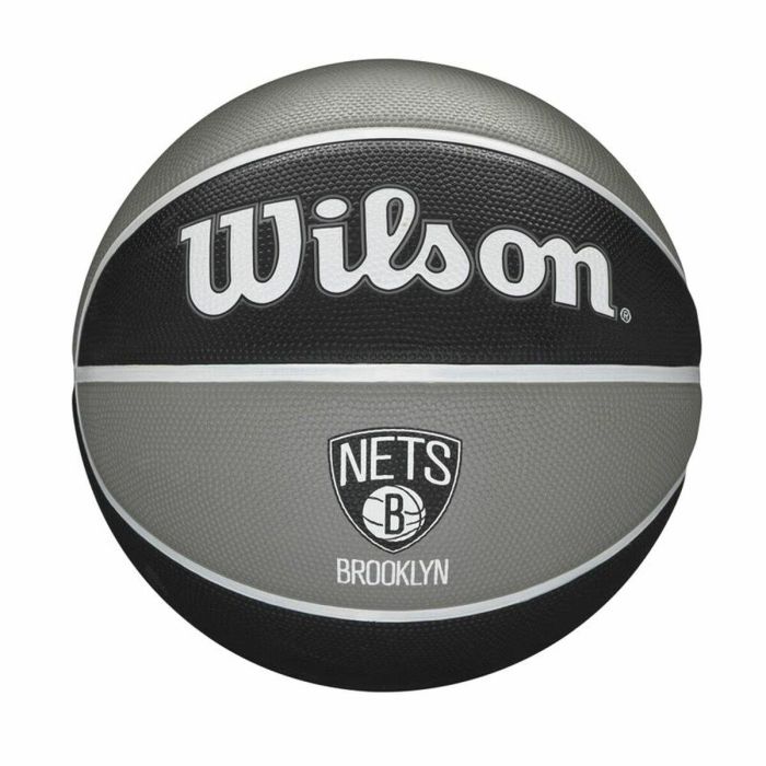 Balón de Baloncesto Wilson Nba Team Tribute Brooklyn Nets Negro Caucho Talla única 7 Balón de Baloncesto Wilson Nba Team Tribute Brooklyn Nets Negro Caucho Talla única 7