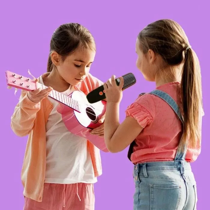 CGV Altavoz Bluetooth y Micrófono Inalámbrico Kit Karaoke AAAHZ85773, Efectos de Voz Mágicos, Batería 8h, Carga USB 3 CGV Altavoz Bluetooth y Micrófono Inalámbrico Kit Karaoke AAAHZ85773, Efectos de Voz Mágicos, Batería 8h, Carga USB 3