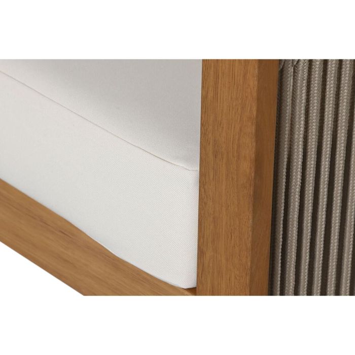 Sofa Terraza Y Jardin DKD Home Decor Marron Blanco 72 x 80 x 182 cm Set de 4 11 Sofa Terraza Y Jardin DKD Home Decor Marron Blanco 72 x 80 x 182 cm Set de 4 11
