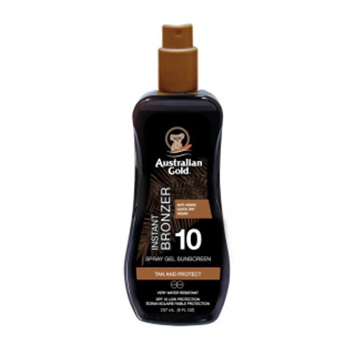 Australian Gold Instant bronzer spray gel SPF10 237 ml vaporizador Australian Gold Instant bronzer spray gel SPF10 237 ml vaporizador