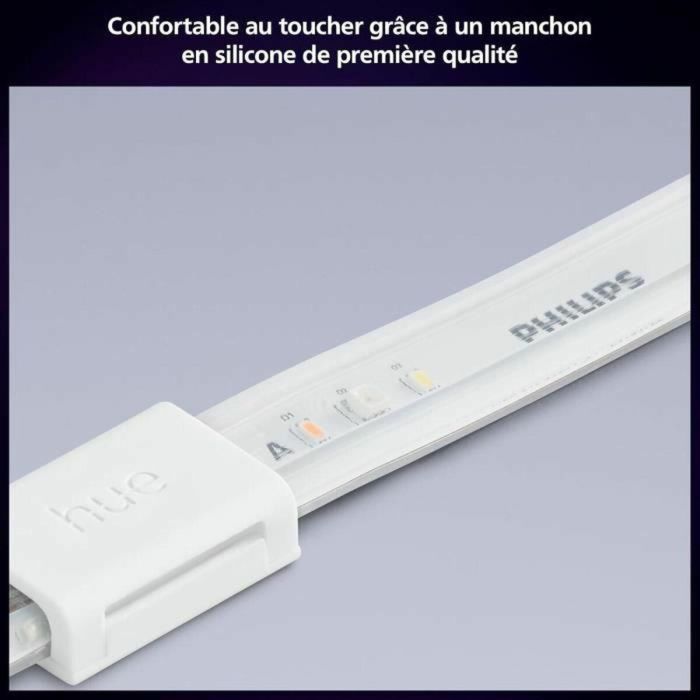 Philips Hue PHI1724257564200 Lightstrip Tira de Luz LED Integrado Conectada 5m Blanco - Solo la Tira 4 Philips Hue PHI1724257564200 Lightstrip Tira de Luz LED Integrado Conectada 5m Blanco - Solo la Tira 4