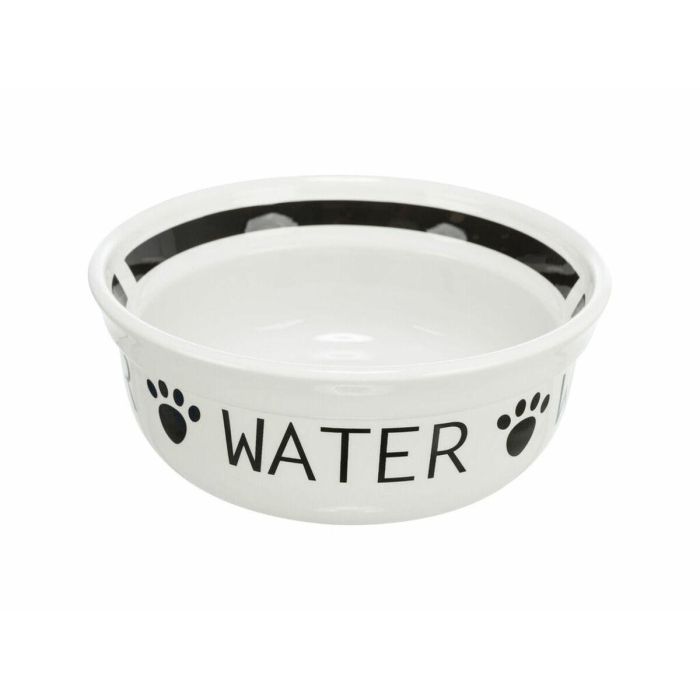Comedero para Perro Trixie Blanco Negro Ø 13 cm 250 ml 0 Comedero para Perro Trixie Blanco Negro Ø 13 cm 250 ml 0