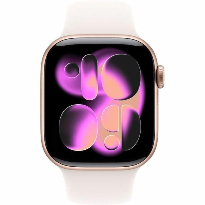 Apple Watch S11 Cellular 42mm Aluminium Rosegold con Correa Deportiva Rosa Pálido S/M 5