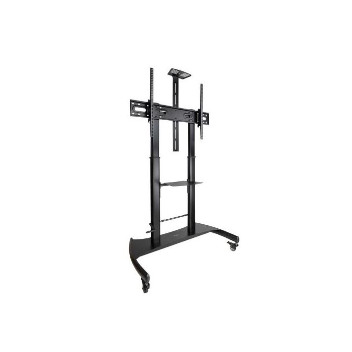 TooQ FS20404HM-B Soporte de Suelo para TV de 60-100 Pulgadas, hasta 100kg, con Ruedas, Inclinable, Regulable en Altura, Negro 0 TooQ FS20404HM-B Soporte de Suelo para TV de 60-100 Pulgadas, hasta 100kg, con Ruedas, Inclinable, Regulable en Altura, Negro 0