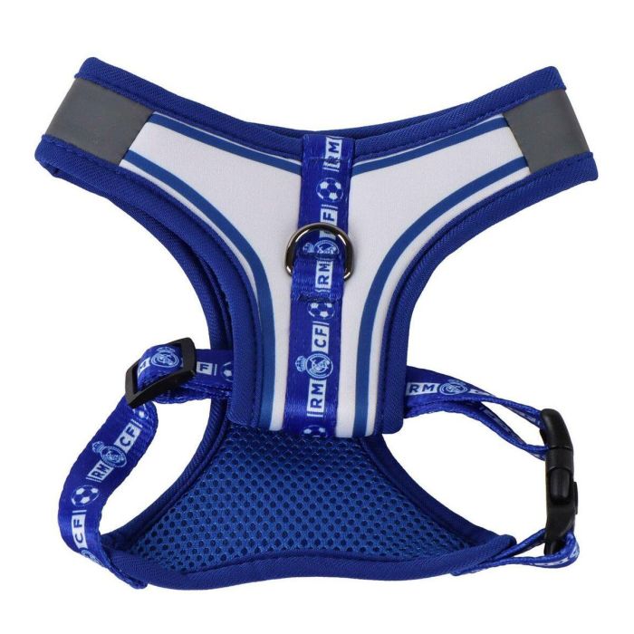 Real Madrid Arnés para Perros Talla S-M Color Azul 12